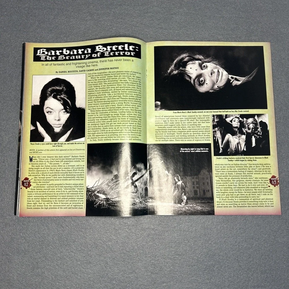 Fangoria #342 VG Barbara Steele Satan's Children Insidious 3‎ We Are Still Here
